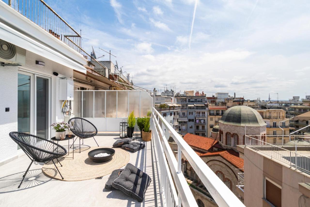 테살로니키 Ares Penthouse 아파트 외부 사진